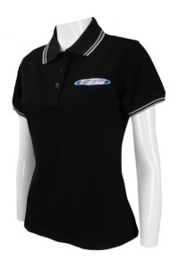 P882 Online Women's Short Sleeve Polo Shirt Design Staff Uniform Polo Shirt China MECHELIN Polo Shirt Production Center